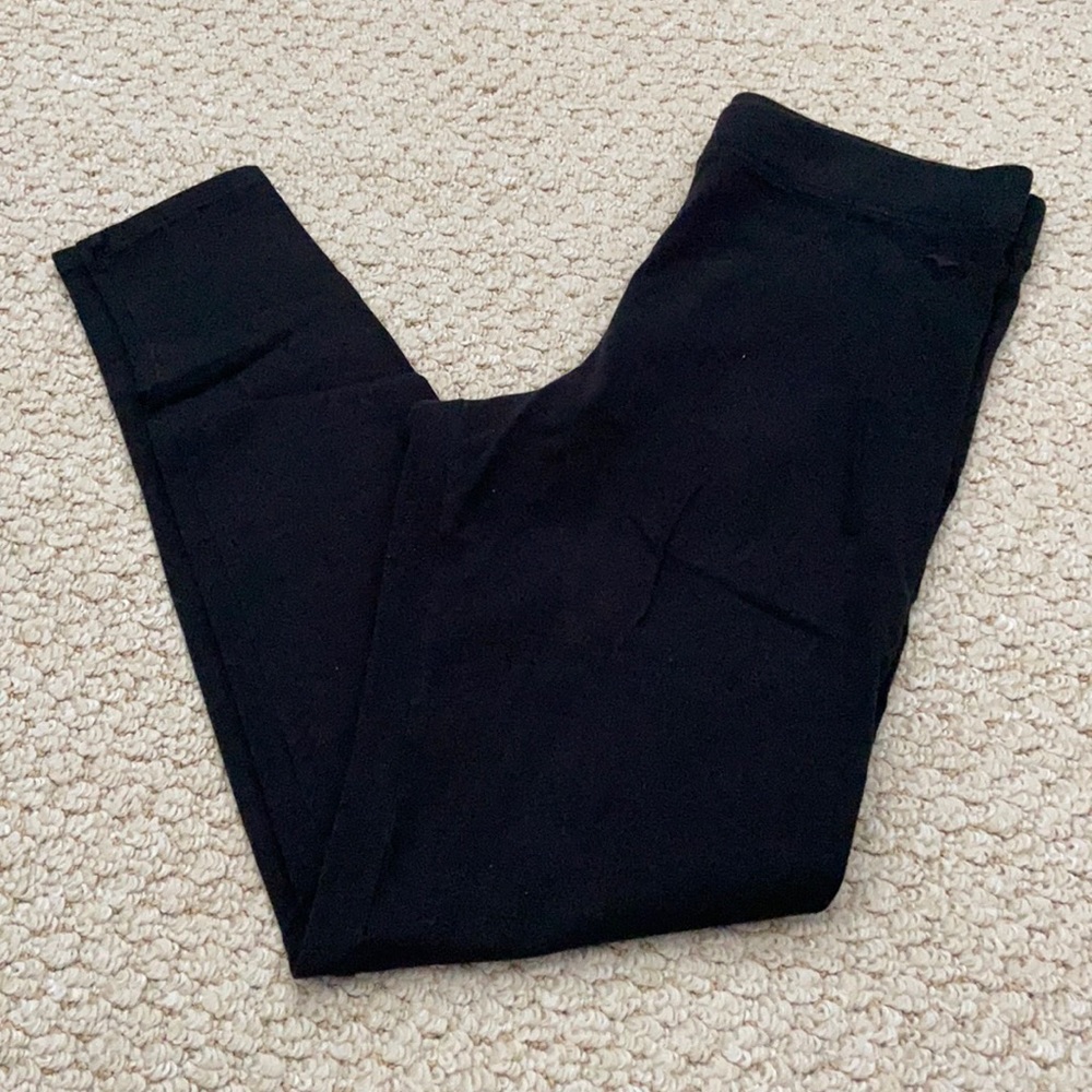 VS Pink medium full length black leggings